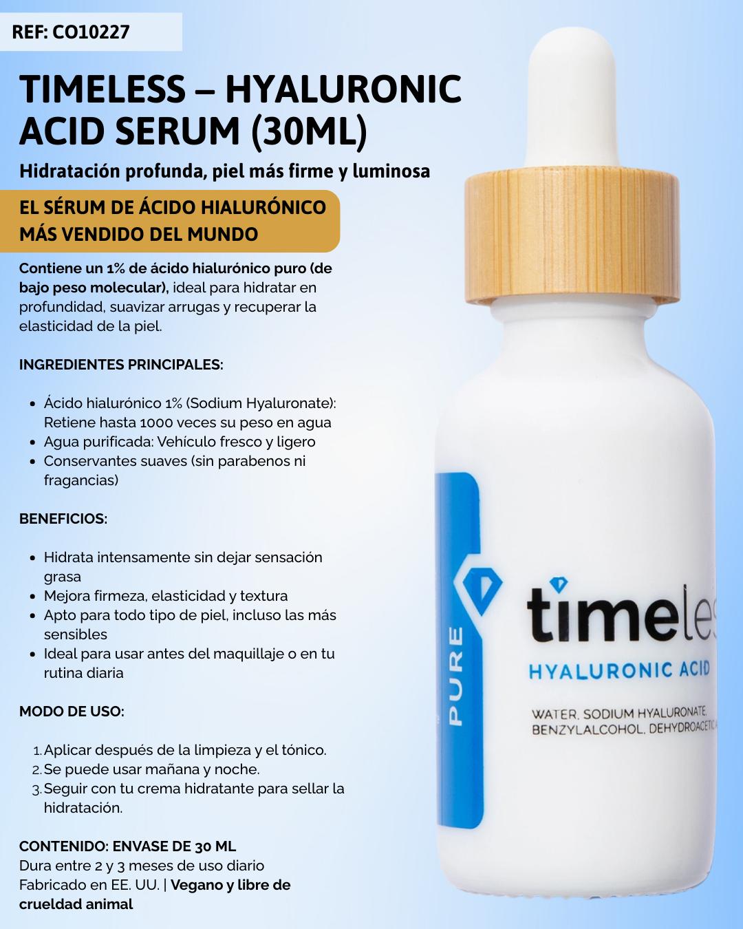 Hyaluronico Cien por ciento 30ml